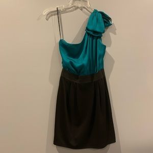One Shoulder Holiday Dress